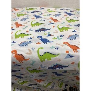 Circo Target Dinosaur Print White Kids Full‎ Size Fitted Sheet